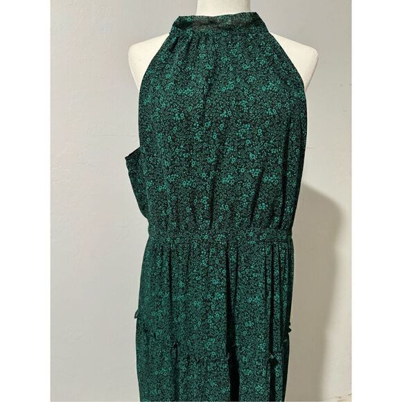 J.Crew Tiered floral maxi tie neck 16 - Picture 5 of 6